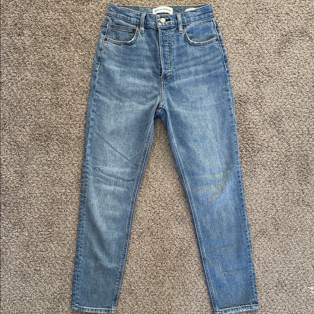 Aritzia Denim Forum Yoko high rise slim jeans